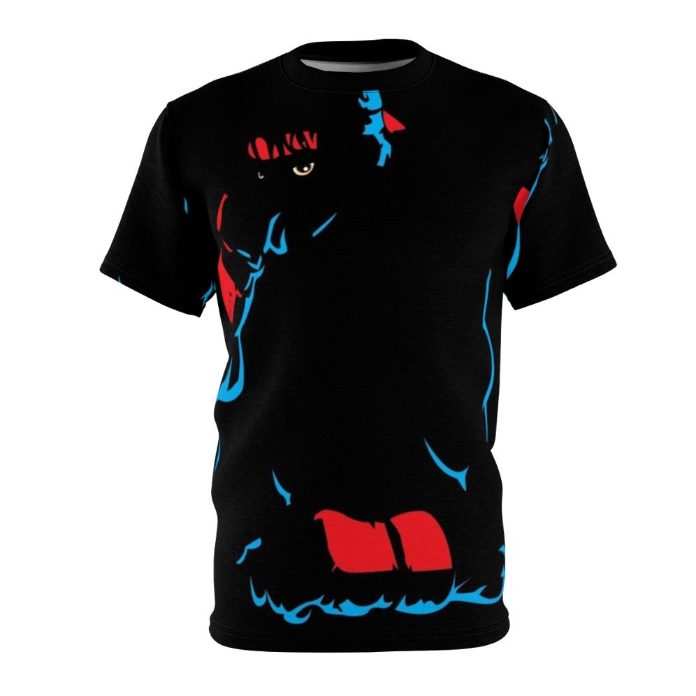 Martial arts inspired fighting game t-shirt with focus keywords