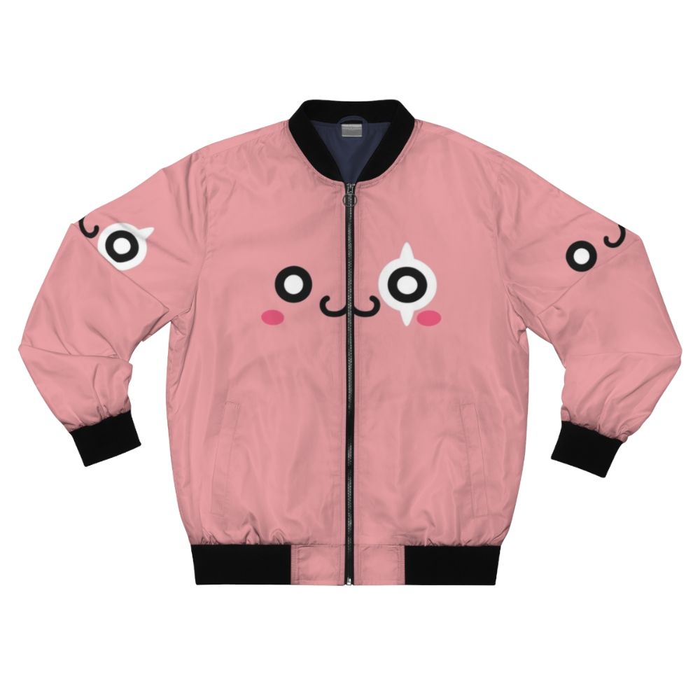 Maplestory Pink Bean Bomber Jacket - Cute and Stylish Gaming Apparel