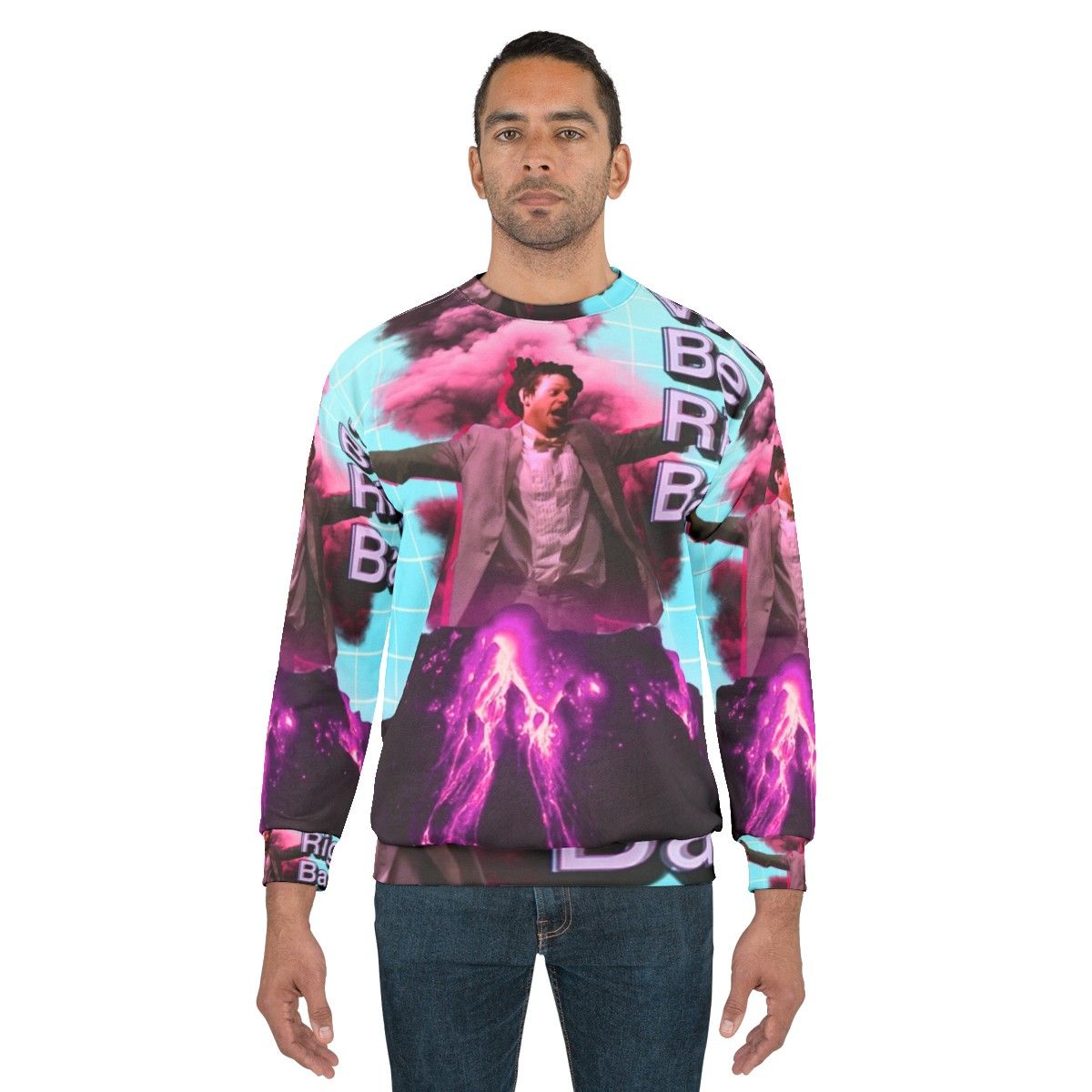 Retro Vaporwave Eric Andre Aesthetic Sweatshirt - men