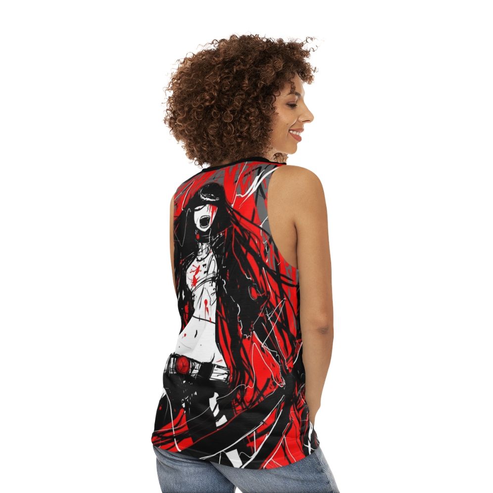 Demolition Unisex Tank Top - women back