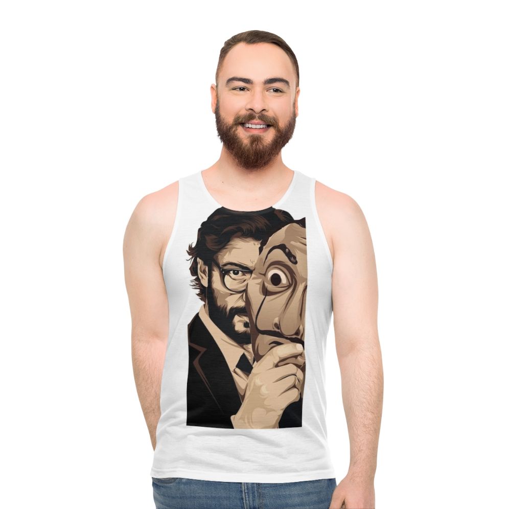 Money Heist Unisex Tank Top - men