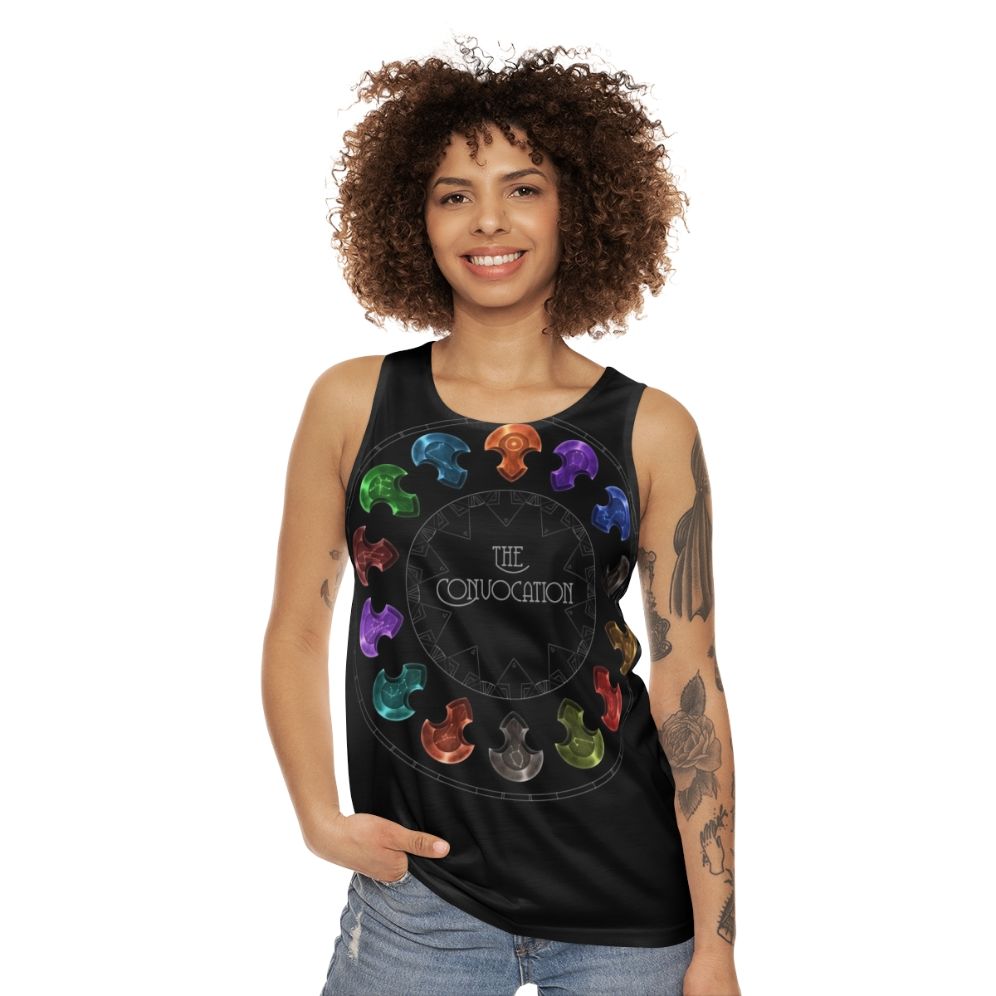 Unisex FFXIV "The Convocation" Ascian Inspired Tank Top - women