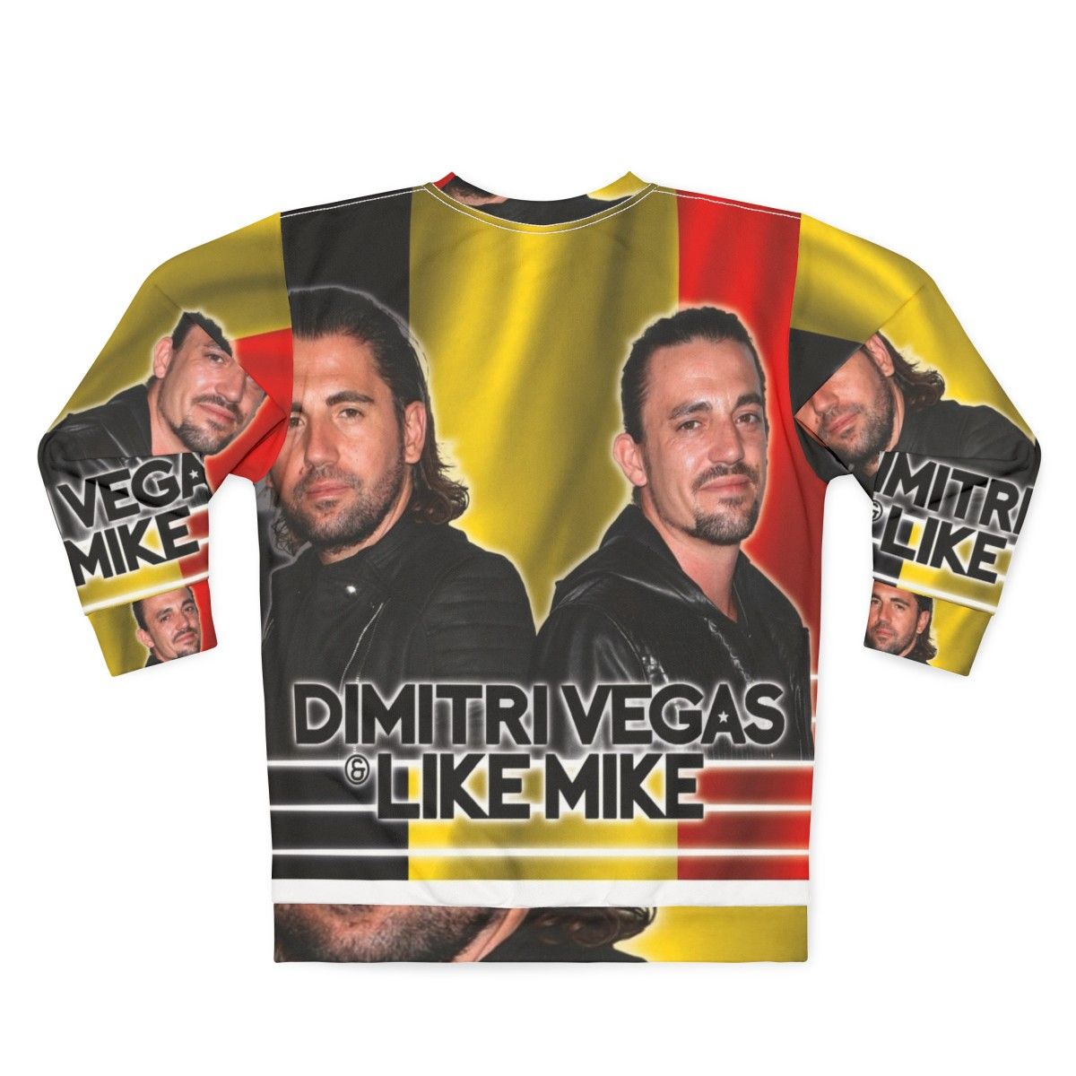 Dimitri Vegas & Like Mike EDM Music Producer Sweatshirt - Back