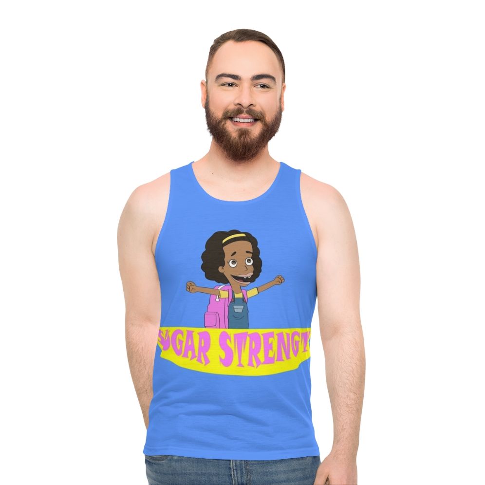 Unisex Sugar Strength Big Mouth Netflix Tank Top - men