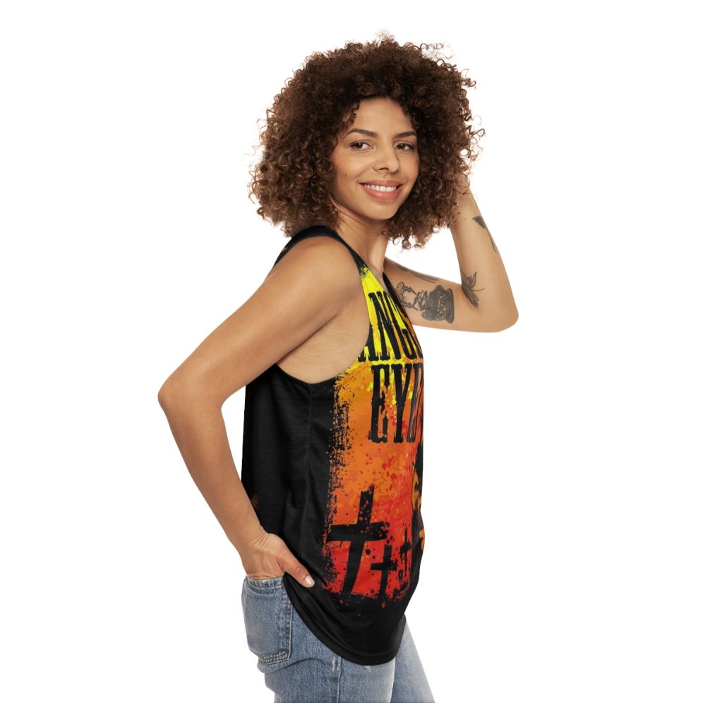 Retro 'The Good, the Bad and the Ugly' Unisex Tank Top - women side