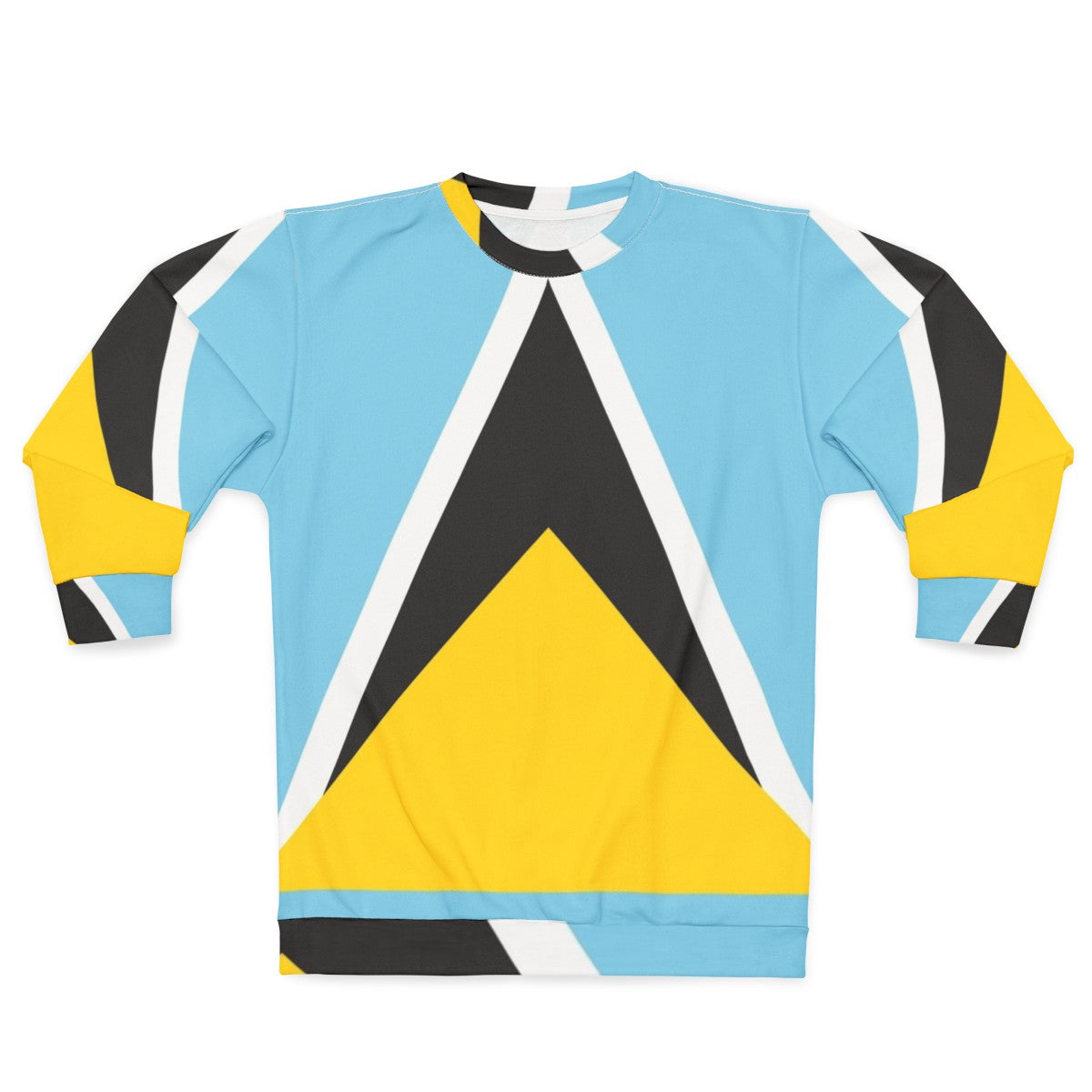 Saint Lucia Flag Sweatshirt