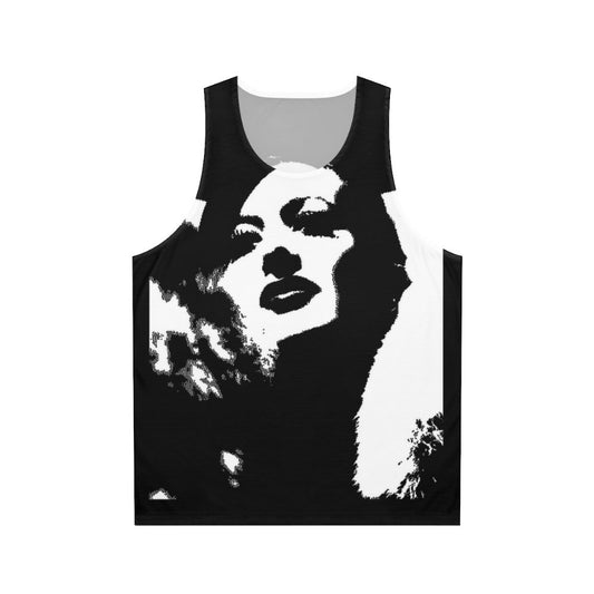 1930s Hollywood glamour unisex tank top