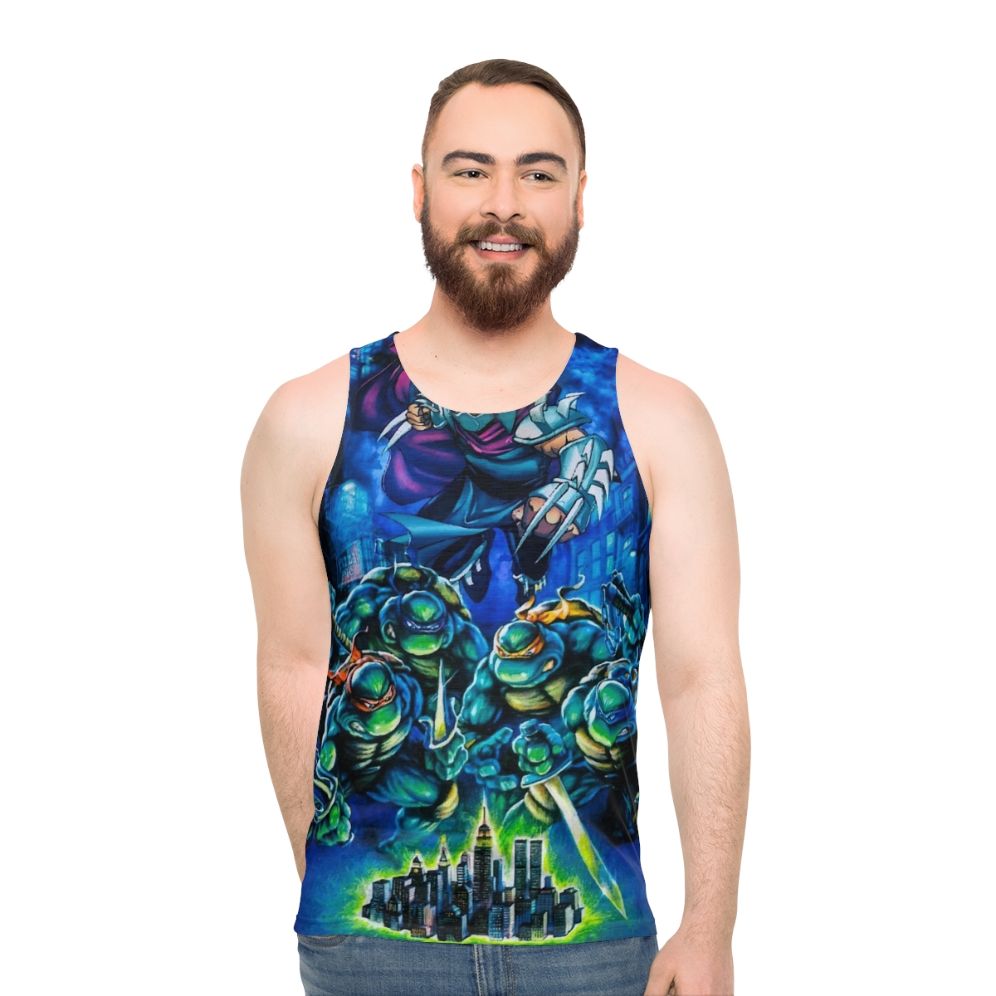 Retro Teenage Mutant Ninja Turtles Hyper Stone Unisex Tank Top - men