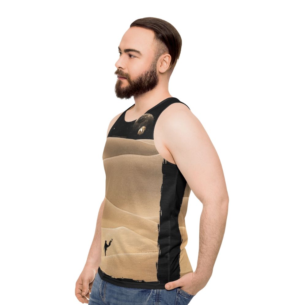 Dune Arrakis Unisex Tank Top - men side