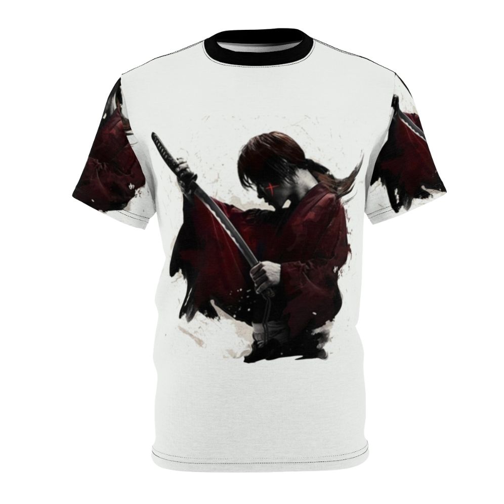 Retro Rurouni Kenshin Inspired Anime T-Shirt