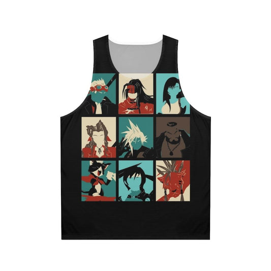 Final Fantasy VII Cloud Strife and Aerith Unisex Tank Top