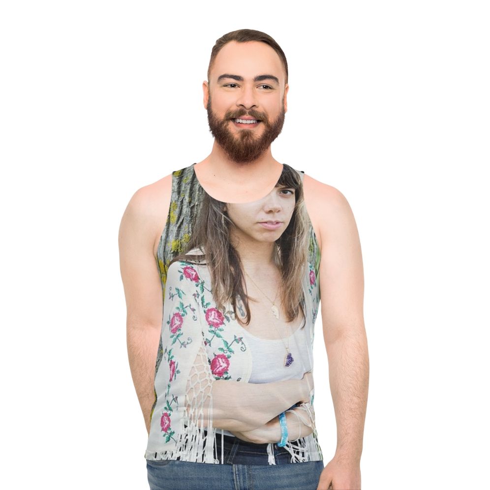 Alynda Segarra unisex retro aesthetic tank top - men