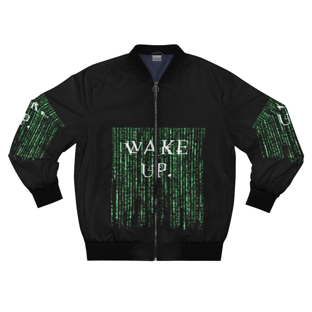 Matrix Wake Up Neo Bomber Jacket