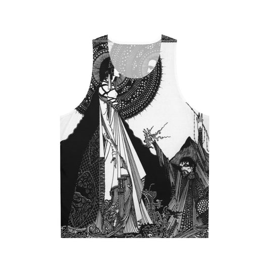 Unisex tank top featuring Ligeia artwork by Harry Clarke for Edgar Allan Poe