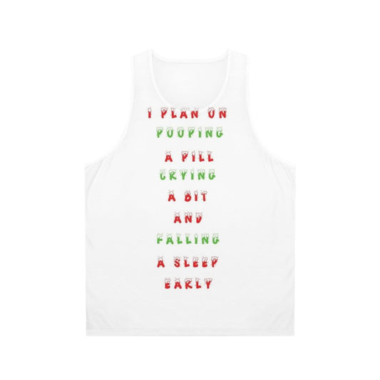 Schitt's Creek Christmas Quote Unisex Holiday Tank Top