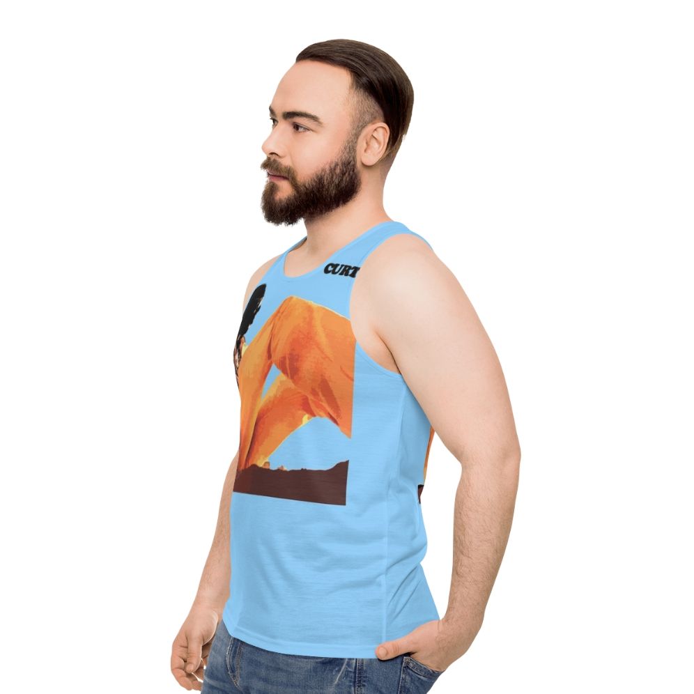 Vintage Funk Music Unisex Tank Top - men side