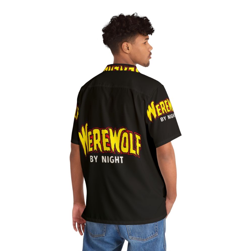 Marvel's Werewolf by Night Hawaiian Shirt - People Back