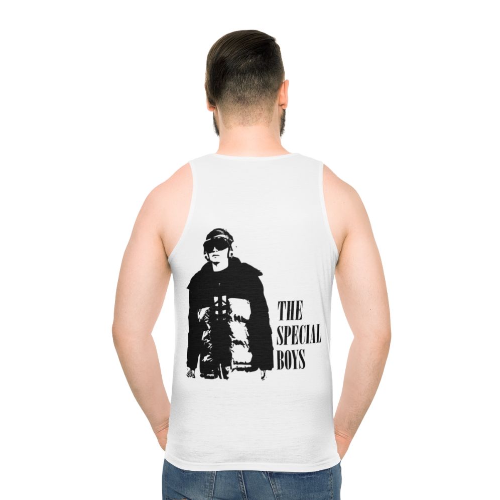 Unisex Boys Tank Top - men back