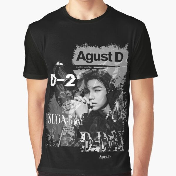 BTS Suga / Agust D Concert Tour Graphic T-Shirt