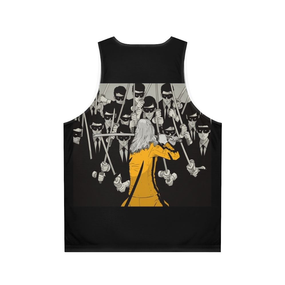 Kill Bill Unisex Tank Top with Anime-Inspired Design - Back