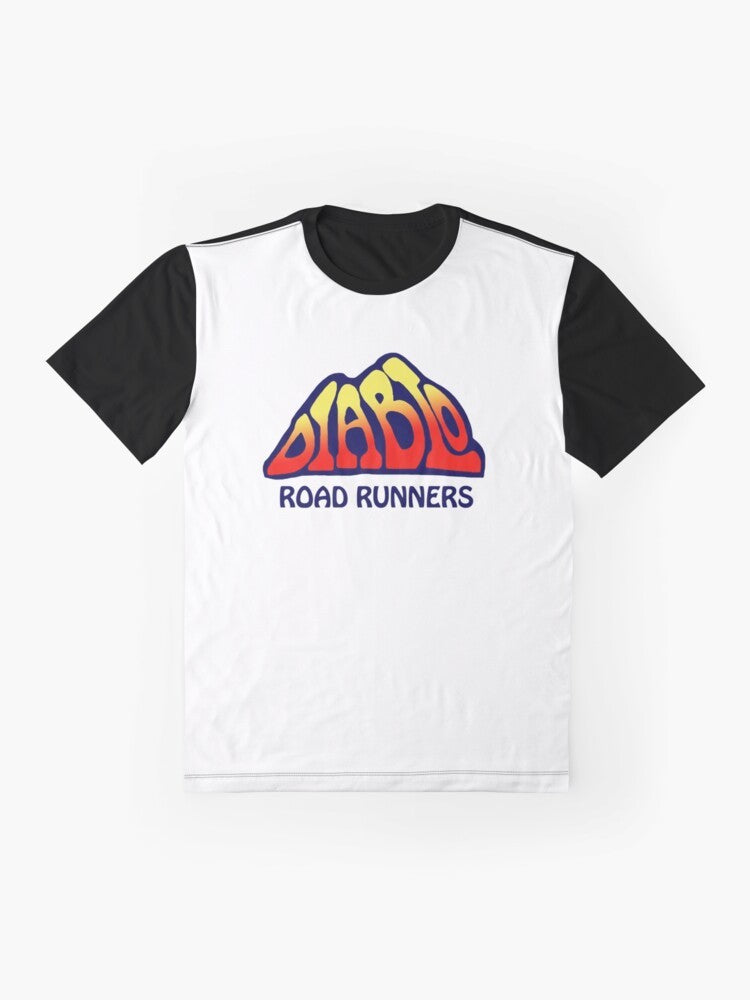 Diablo Road Runners Essential Graphic T-Shirt - Flat lay