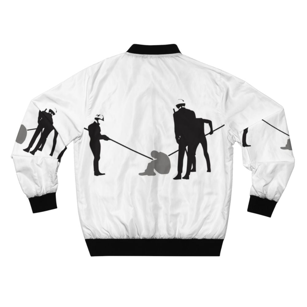 THX 1138 Bomber Jacket - Retro 1970s Science Fiction Style - Back