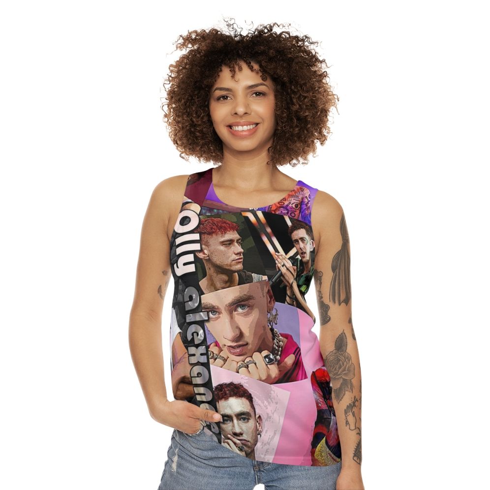 Olly Alexander Unisex Tank Top with Collage Graphic - women