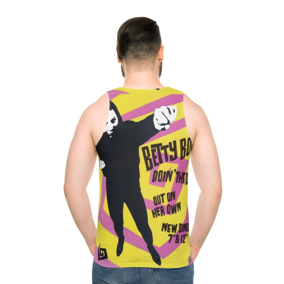 Retro Betty Boo "Doin' The Do" Unisex Tank Top - men back