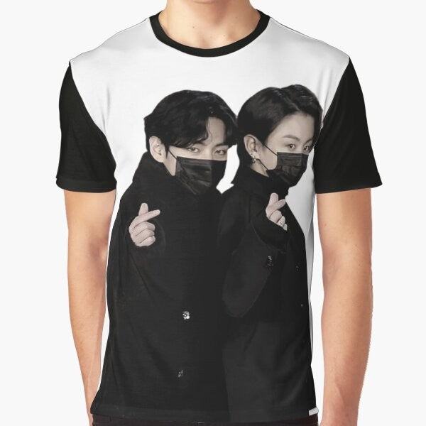 BTS Taekook Graphic T-Shirt featuring Jungkook and Taehyung (V)