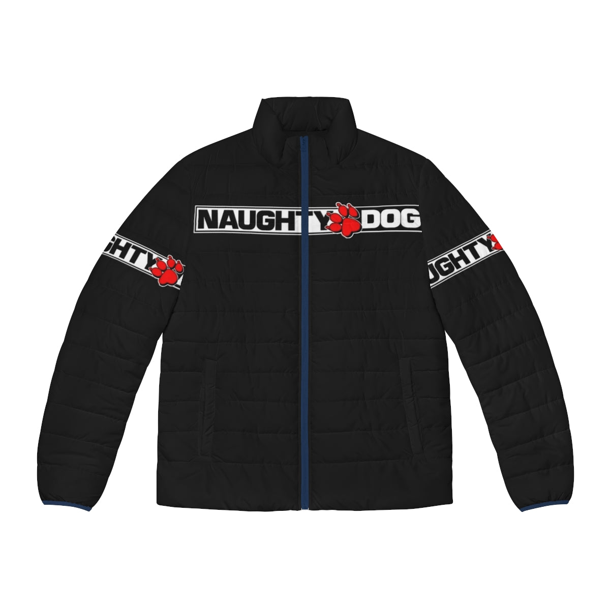 Naughty Dog Puffer Jacket, a warm and fashionable dog coat