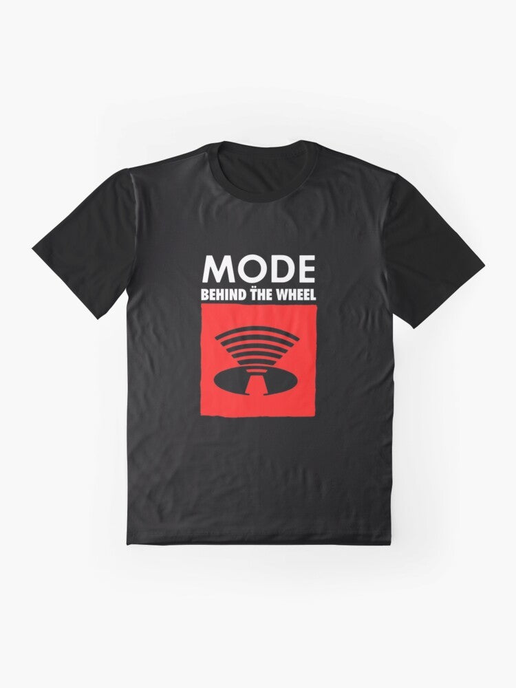 Depeche Mode 80s 90s Synthpop Graphic T-Shirt - Flat lay