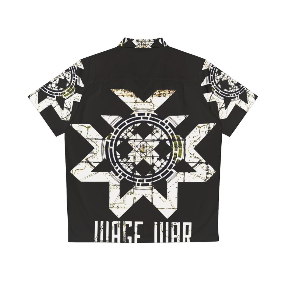 Wage War Metalcore Hawaiian Shirt - Back