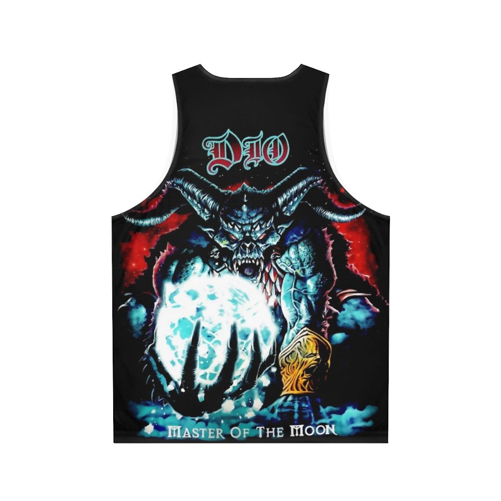 Heavy Metal Tank Top featuring a Master of the Moon design - Back