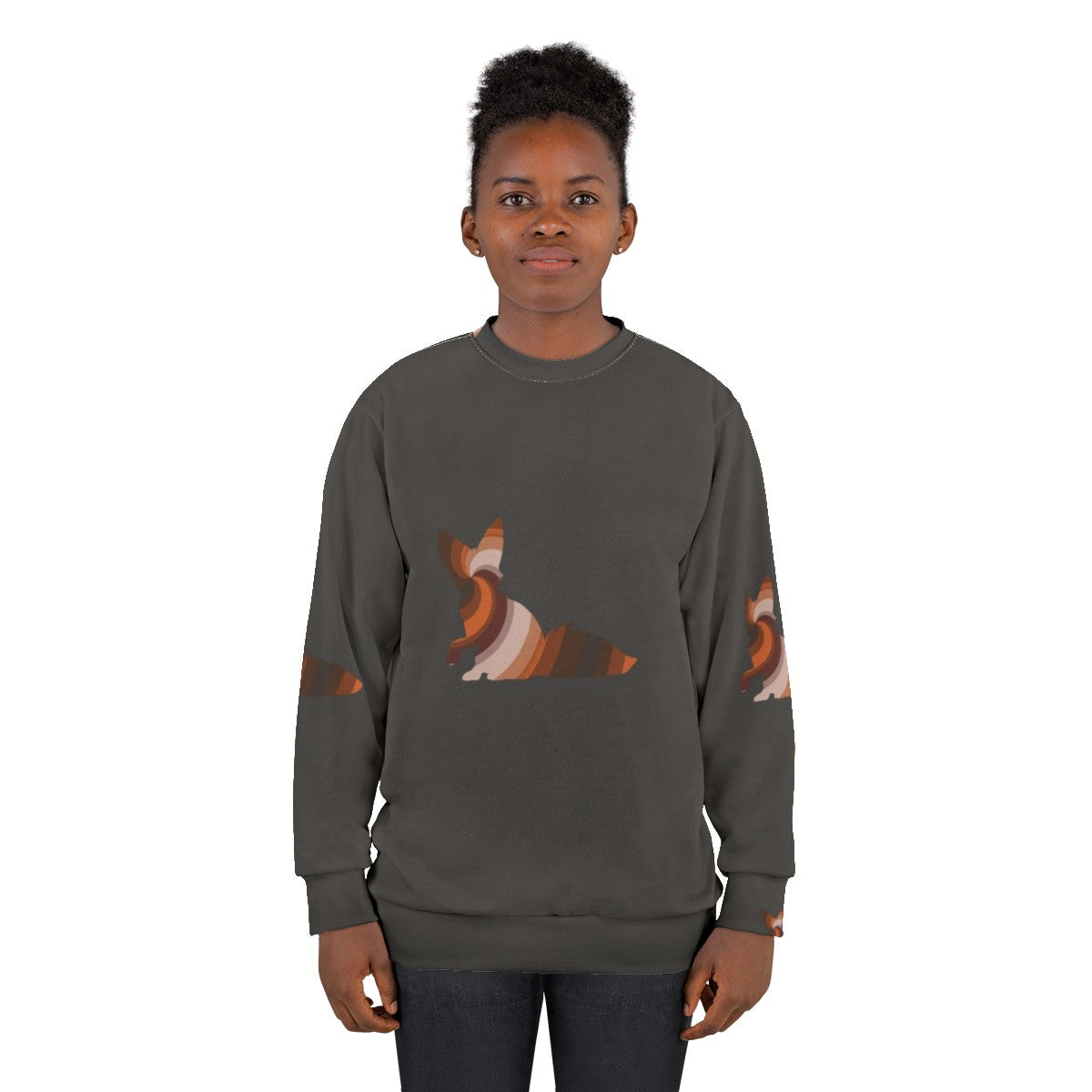 Legendary Fox Sweatshirt - Colorful Wildlife Art - women