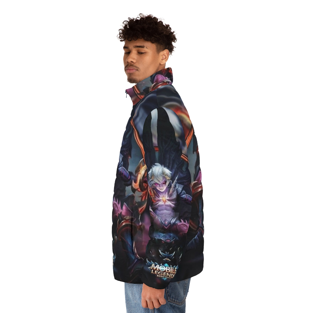 Dyrroth Prince of the Abyss HD Puffer Jacket - men side left