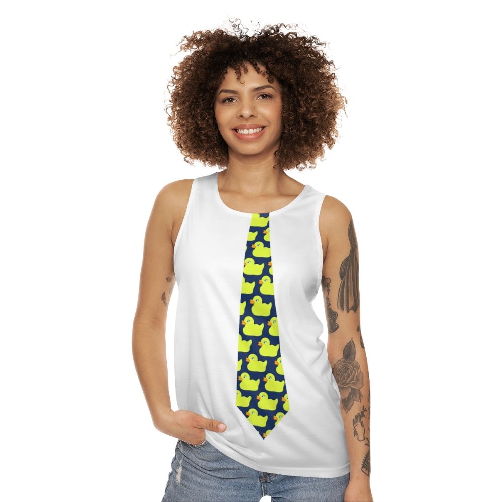 Ducky Tie How I Met Your Mother Unisex Tank Top - women