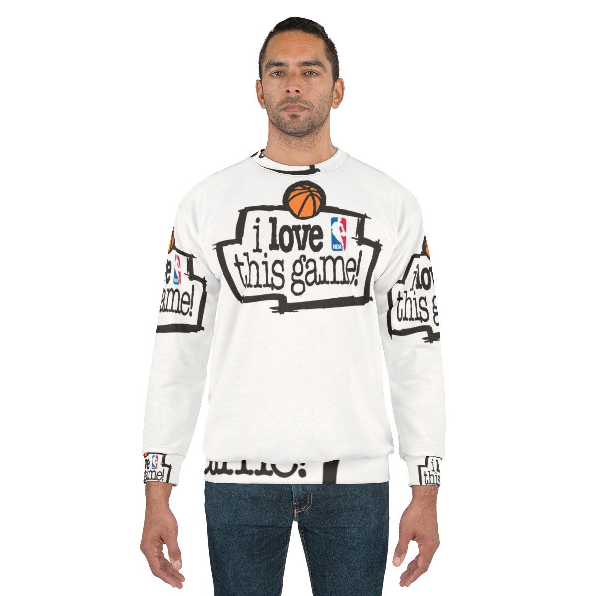 "I Love This Game" Sports Sweatshirt - men