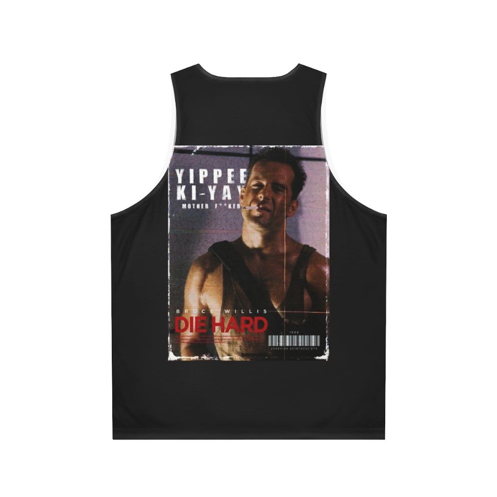 Die Hard Unisex Tank Top - Back