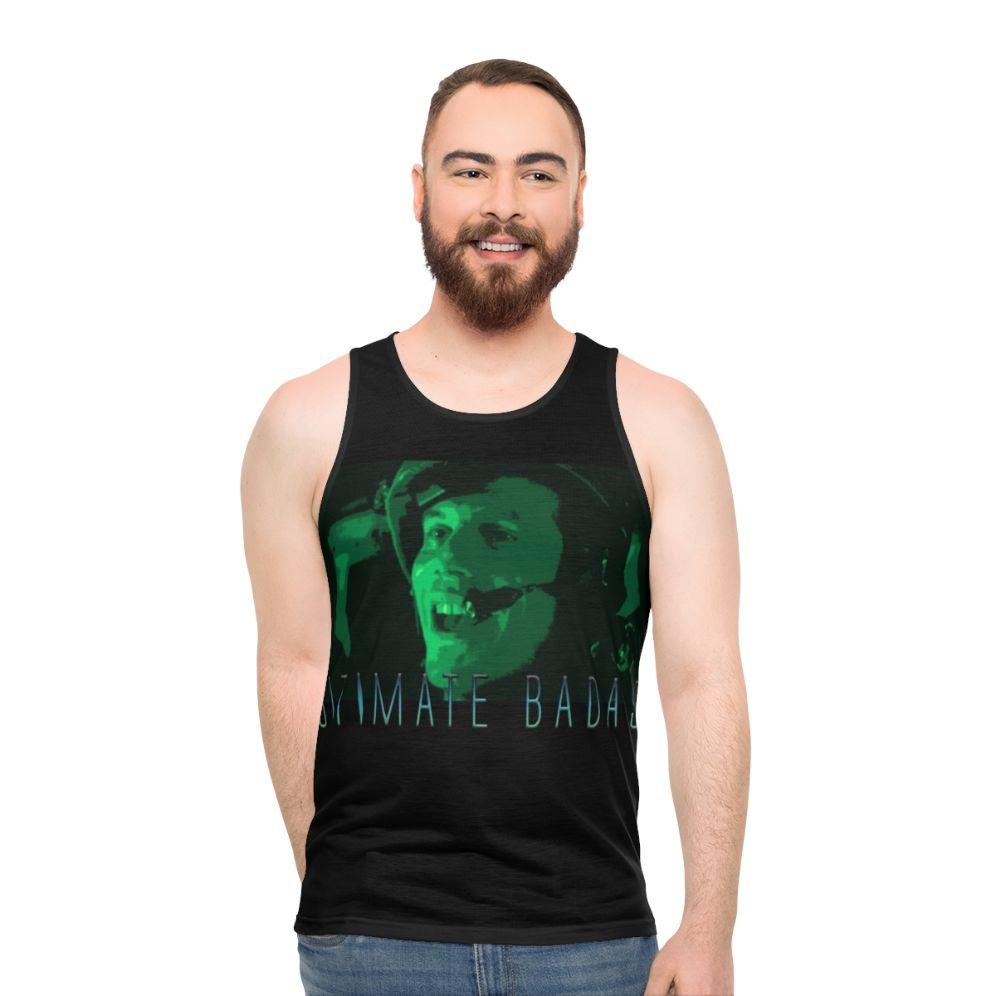 Badass unisex alien movie tank top - men