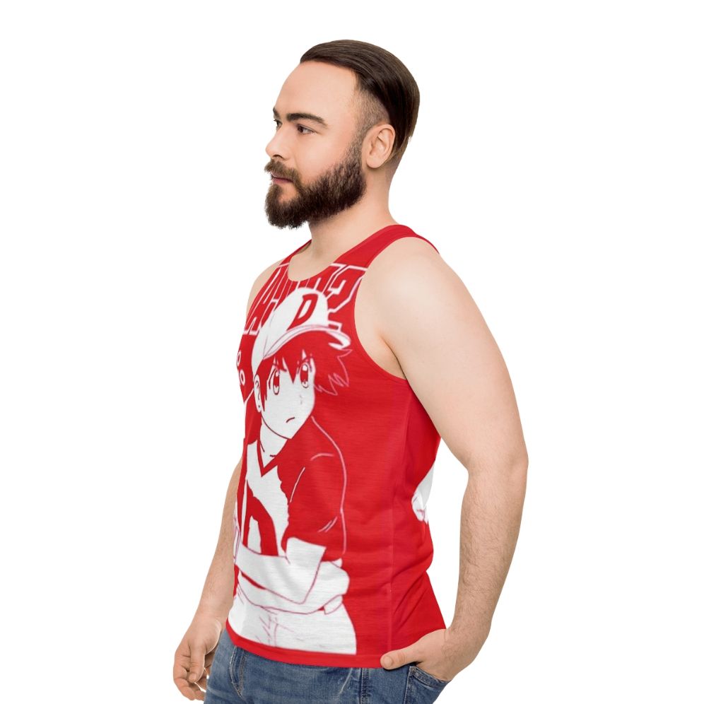 Daigo Shigeno Unisex Anime Tank Top - men side