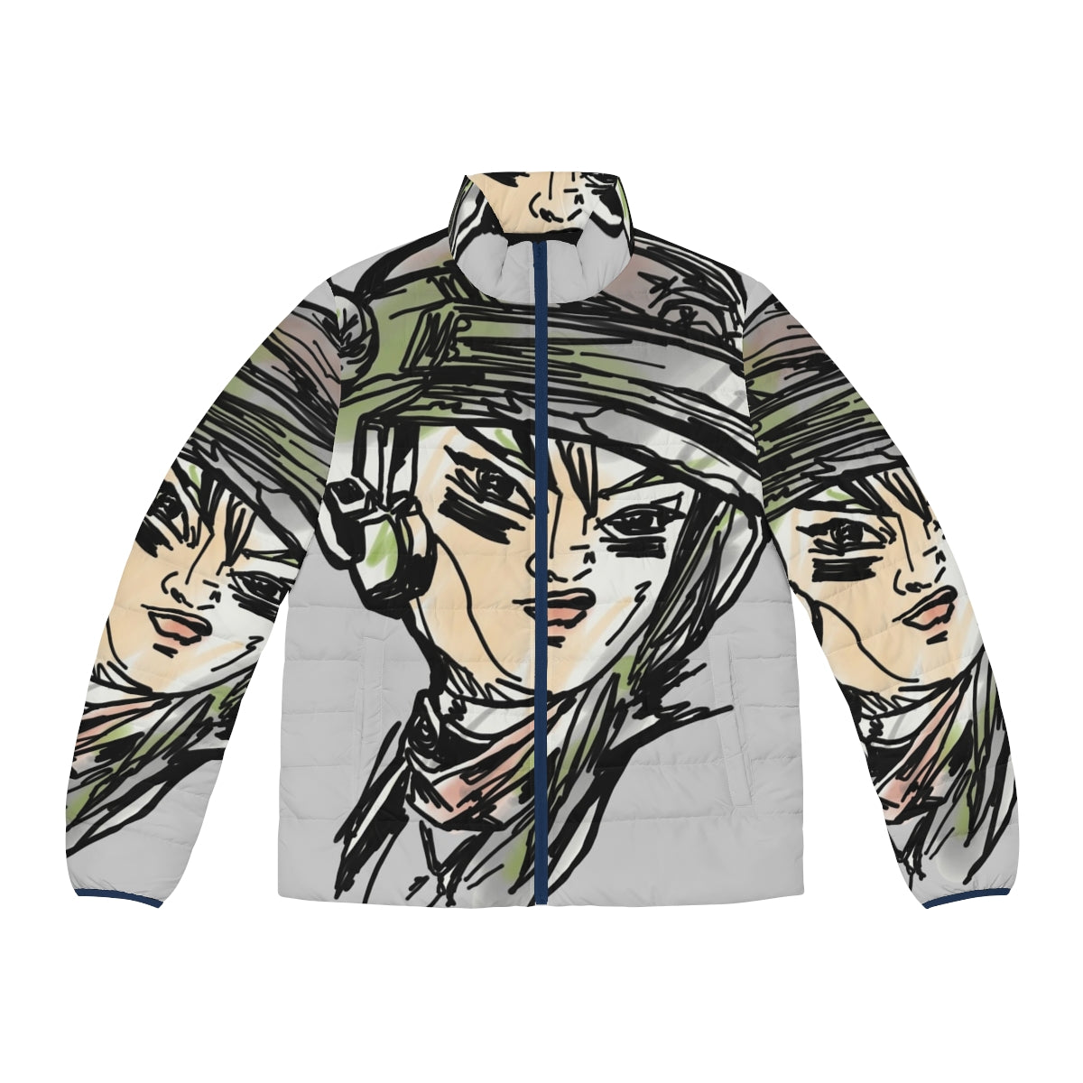 Borderlands 3 Psycho Puffer Jacket - High-quality video game inspired puffer jacket