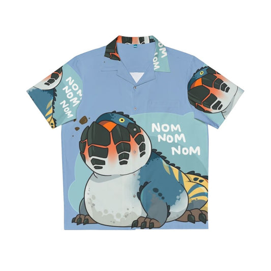 Dodogama Monster Hunter World Inspired Hawaiian Shirt