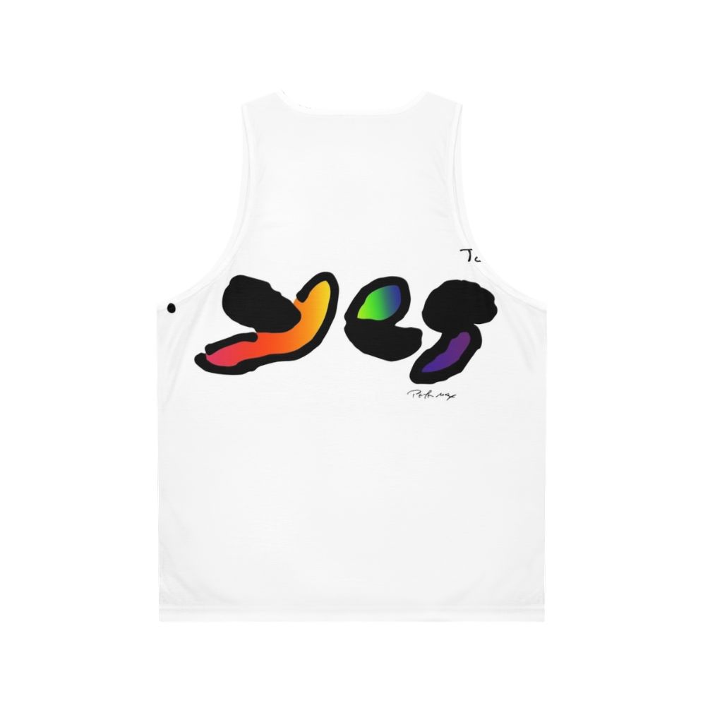 Yes Band Unisex Tank Top - Back