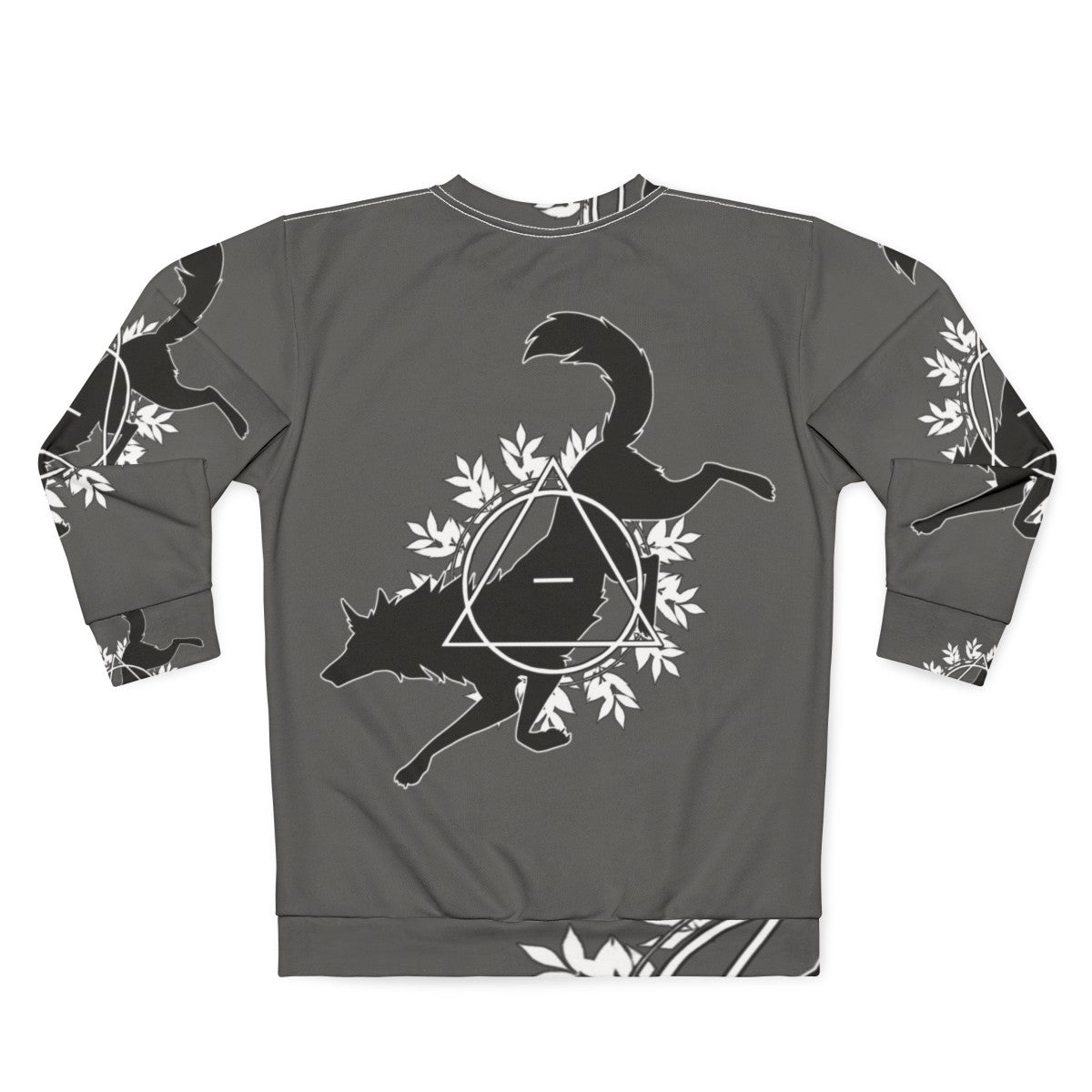 Theta Delta Canine Sweatshirt - Furry Animal Inspired Clothing - Back