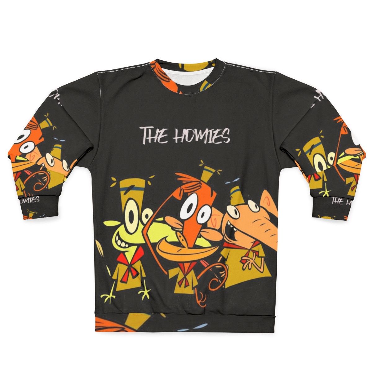 Homies Cartoon Sweatshirt with Camp Lazlo Design