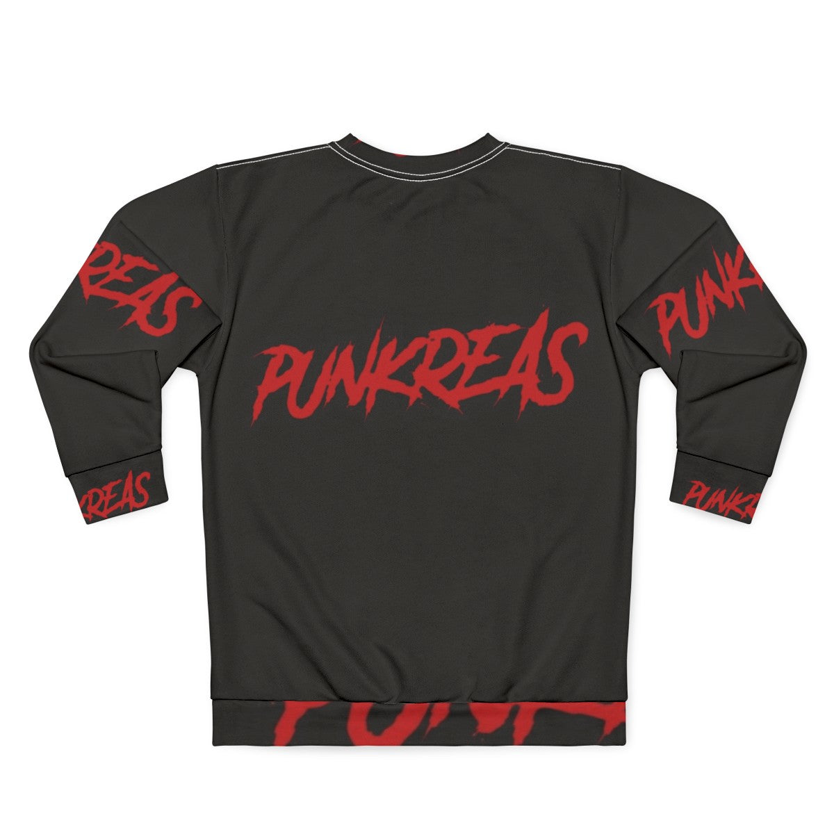 Punkreas Italian Rock Band Sweatshirt - Back