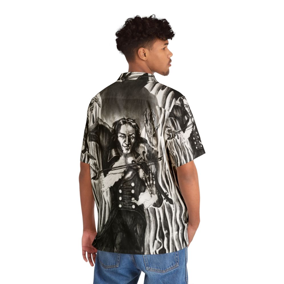 Paganini Dark Art Hawaiian Shirt - People Back