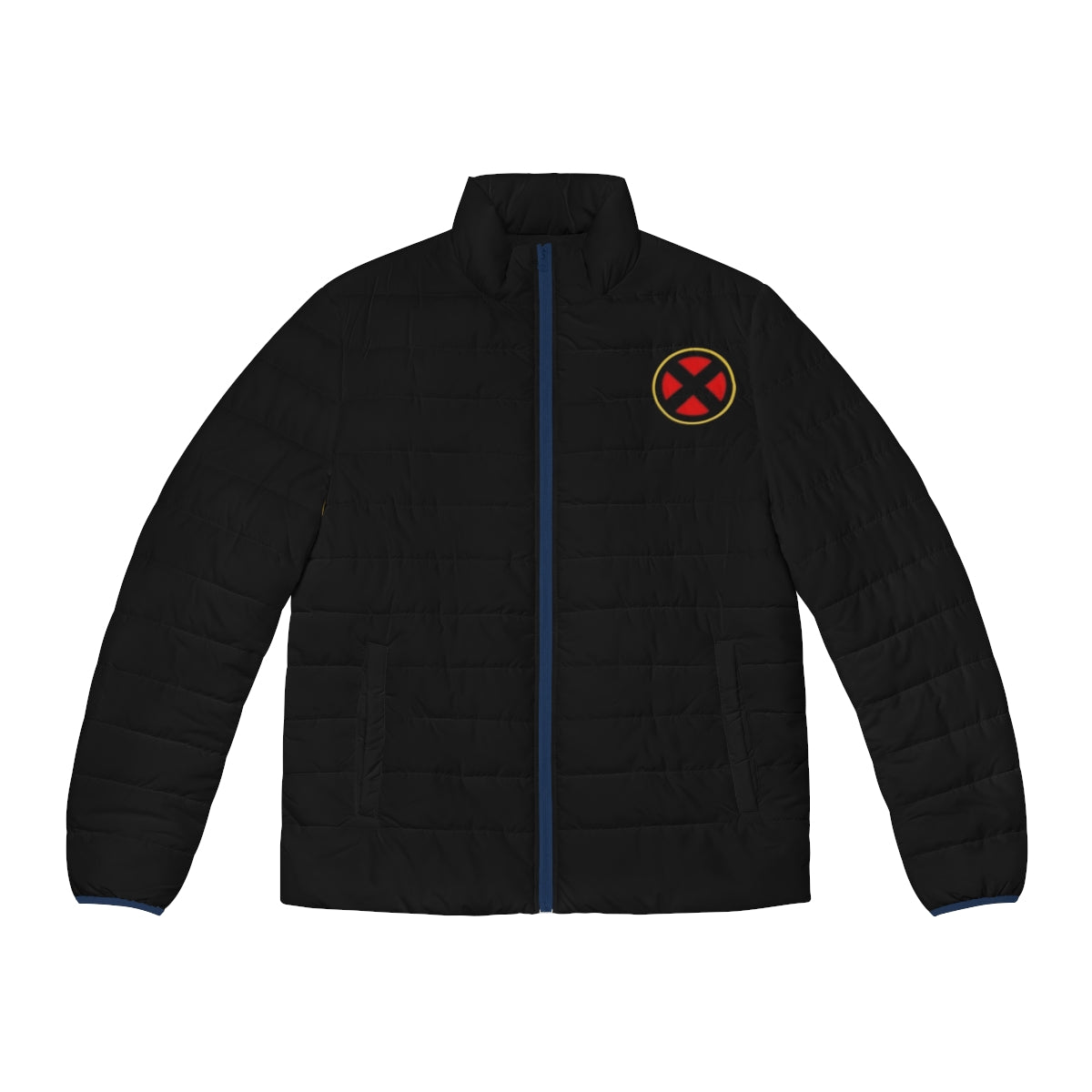 Mutant Puffer Jacket showcasing X-Men inspired design