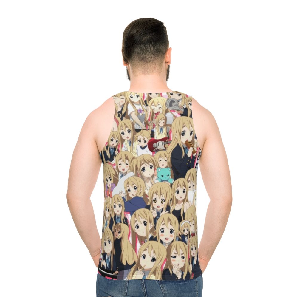 K-On! Mugi Unisex Tank Top - men back