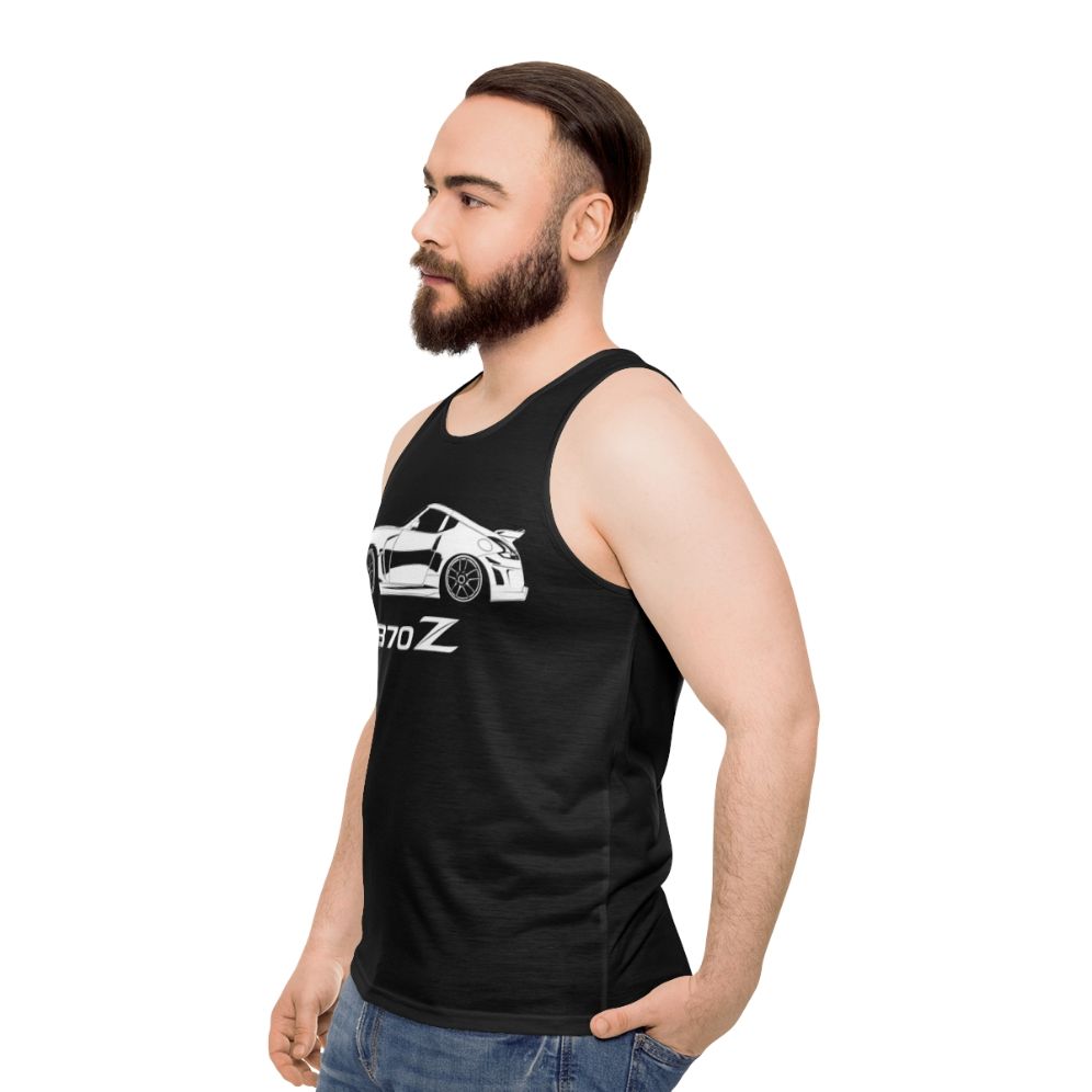 Nissan 370Z Unisex Tank Top - men side